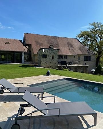 Agreable Chambre D Hote Avec Piscine Et Jacuzzi Thégra Dış mekan fotoğraf
